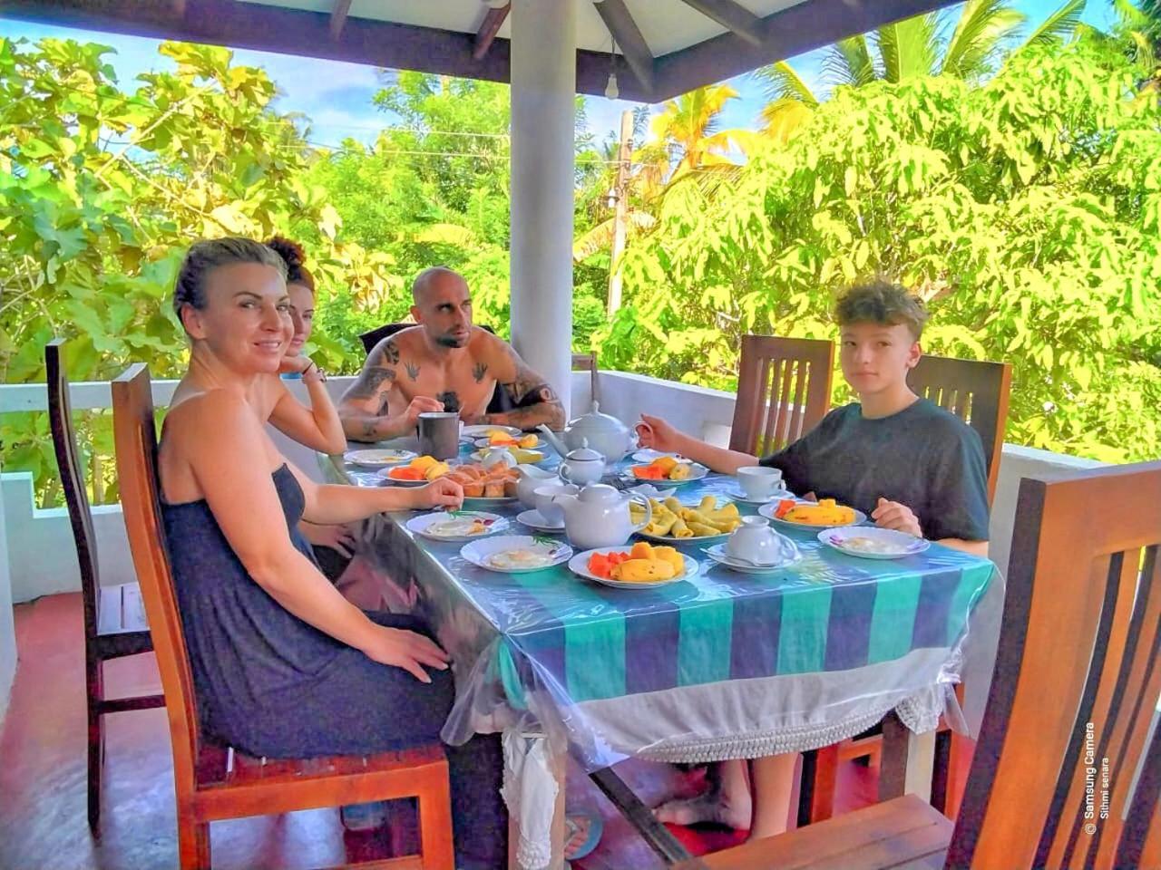 Wasana Ocean View Villa Mirissa Bagian luar foto