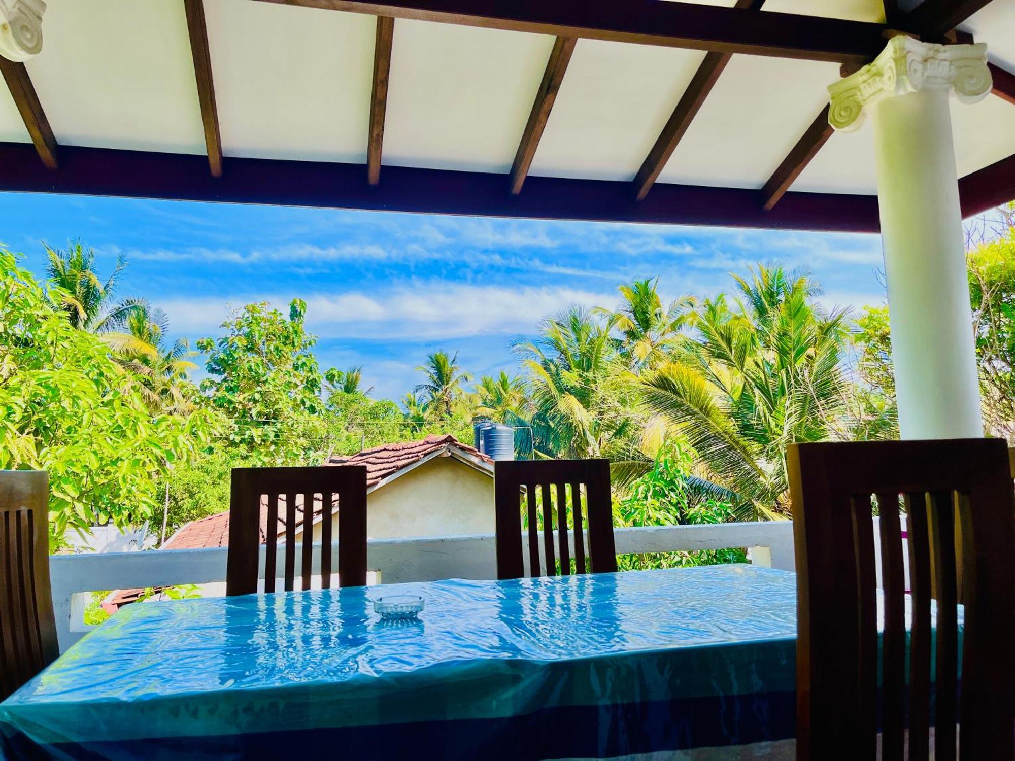Wasana Ocean View Villa Mirissa Bagian luar foto